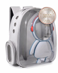 Morral de Viaje para Mascotas "Space Explorer" Diseño Panorámico
