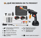 Hidrolavadora profesional Inalámbrica 48V+ Nivel Láser de Precisión